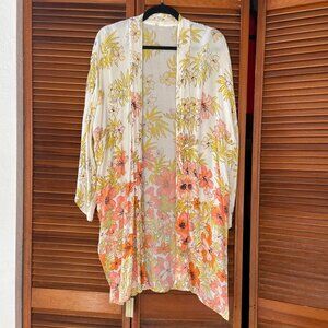 Billabong Fire Nights Floral Kimono